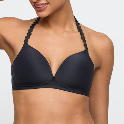 Marie Jo Tom Padded Bralette in Charcoal