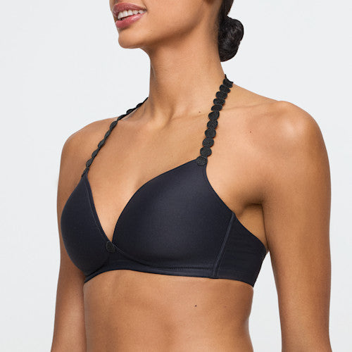 Marie Jo Tom Padded Bralette in Charcoal