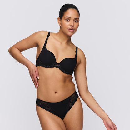 Marie Jo Cyrile Padded Bra Heartshape Bra in Black