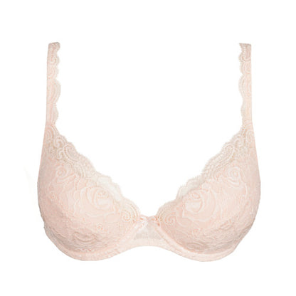 Marie Jo Cyrile Push Up Bra Removeable Pads in Crystal Pink