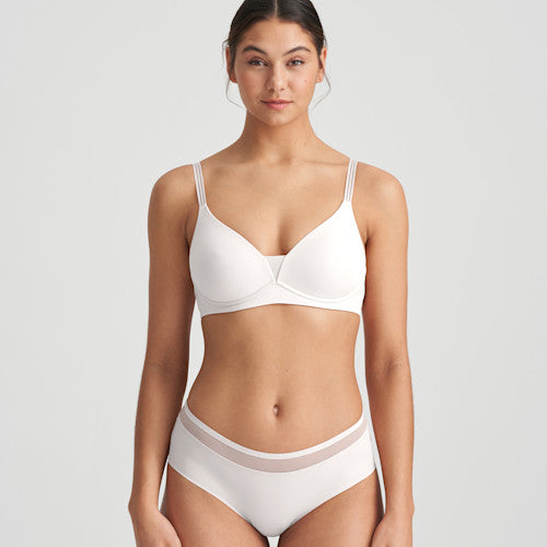 Marie Jo Louie Full Cup Wireless Bra in Natural