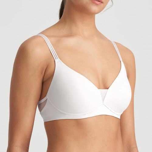 Marie Jo Louie Full Cup Wireless Bra in Natural