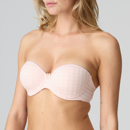 Marie Jo Avero padded bra - strapless in pearly pink