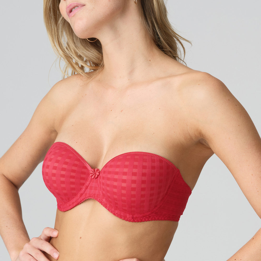 Marie Jo Avero padded bra - strapless in Scarlet