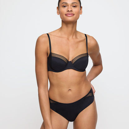 Marie Jo Milao full cup wire bra in black