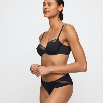 Marie Jo Milao full cup wire bra in black