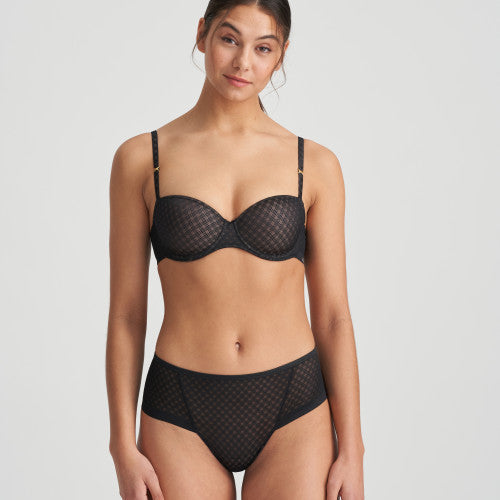 Marie Jo L'Aventure CHANNING padded balcony bra in black