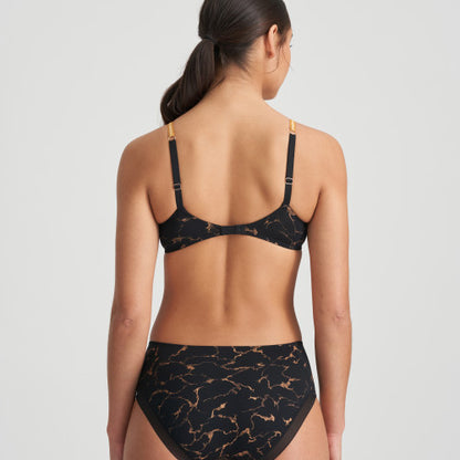 Marie Jo L'Aventure COLIN padded balcony bra in Marble Black