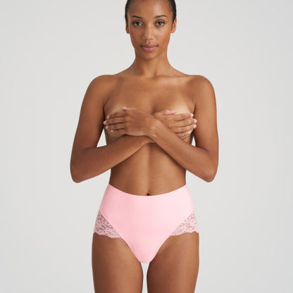 Marie Jo L'Aventure COLOR STUDIO shapewear high briefs in Pink Parfait