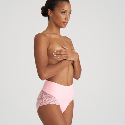 Marie Jo L'Aventure COLOR STUDIO shapewear high briefs in Pink Parfait