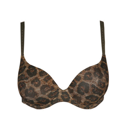 Marie Jo L'Aventure HUGH padded bra - heart shape in olive green