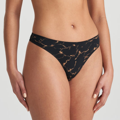 Marie Jo L'Aventure COLIN thong in Marble Black