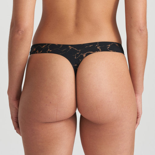 Marie Jo L'Aventure COLIN thong in Marble Black
