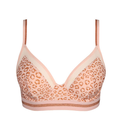 Marie Jo BENICIO plunge bra longline in pearly pink