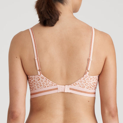 Marie Jo BENICIO plunge bra longline in pearly pink