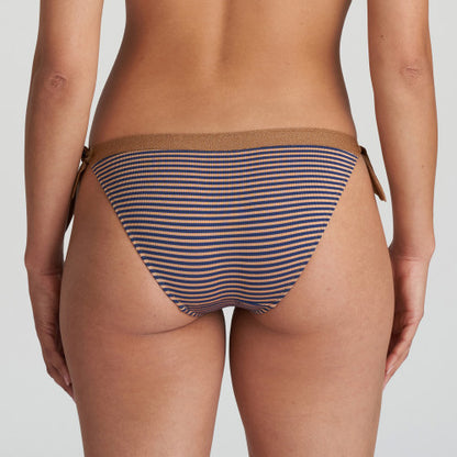 Marie Jo Swim SATURNA bikini briefs waist ropes in Ocean Bronze