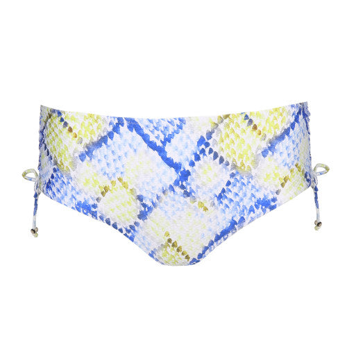 Marie Jo Swim LUNDEY bikini full briefs ropes in Lime Snake