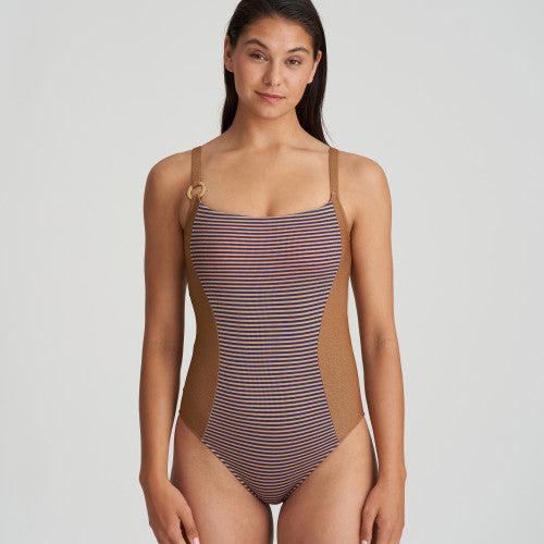 Marie Jo Swim SATURNA padded swimsuit wireless in Ocean Bronze