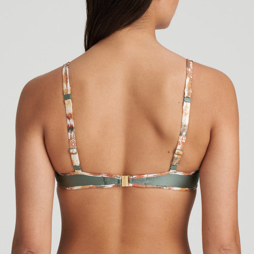 Marie Jo Swim CRETE padded bikini top heartshape in Inca Gold