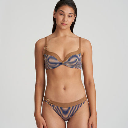 Marie Jo Swim SATURNA padded bikini top heartshape in Ocean Bronze
