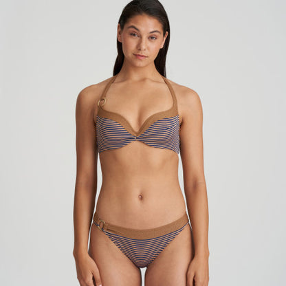 Marie Jo Swim SATURNA padded bikini top heartshape in Ocean Bronze