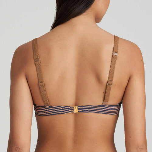 Marie Jo Swim SATURNA padded bikini top heartshape in Ocean Bronze