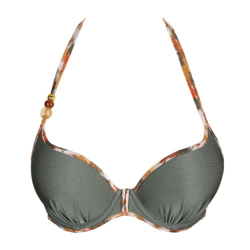 Marie Jo Swim CRETE push up bikini top in Inca Gold