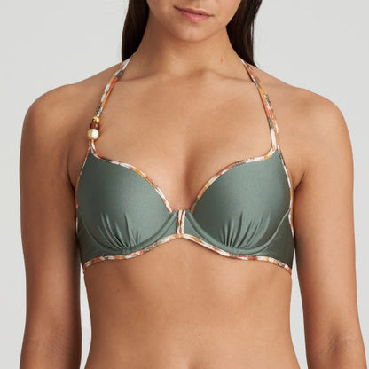Marie Jo Swim CRETE push up bikini top in Inca Gold