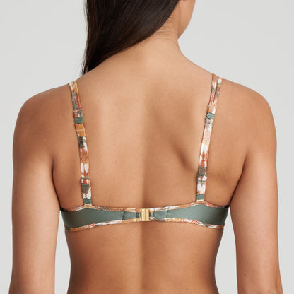 Marie Jo Swim CRETE plunge bikini top in Inca Gold