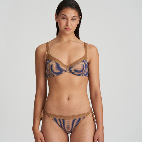 Marie Jo Swim SATURNA full cup bikini top in Ocean Bronze