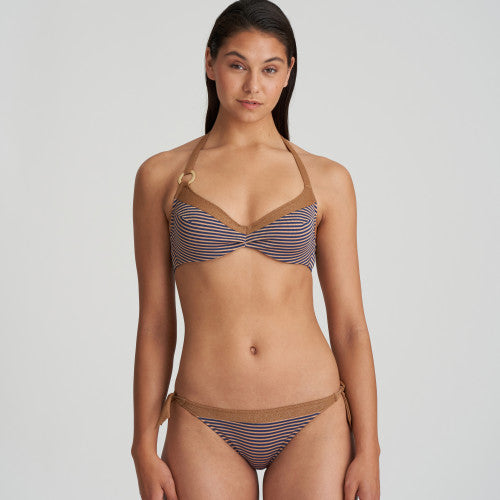 Marie Jo Swim SATURNA full cup bikini top in Ocean Bronze