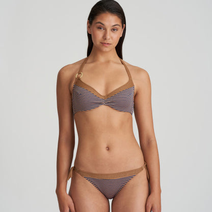 Marie Jo Swim SATURNA full cup bikini top in Ocean Bronze