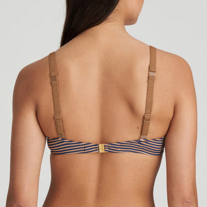 Marie Jo Swim SATURNA full cup bikini top in Ocean Bronze