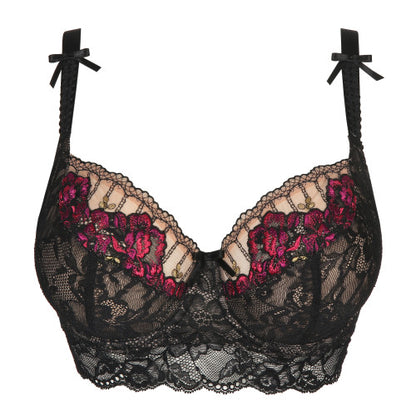 PrimaDonna PLEASANTON balcony bra tulip seam in black
