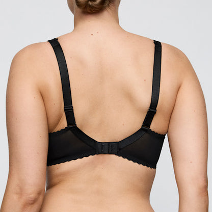 Primadonna SOLISSE balcony bra vertical seam in black