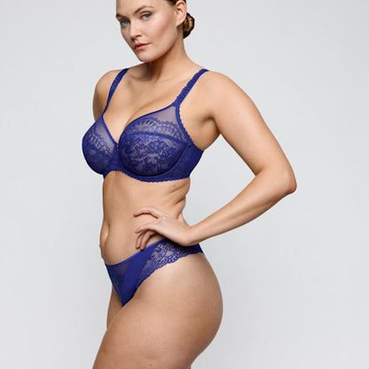 Primadonna SHIMLA balcony bra vertical seam in crazy blue