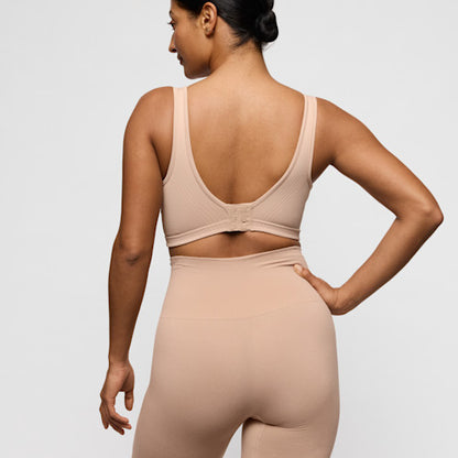 Primadonna Nudda shapewear high briefs with legs in caffe latte