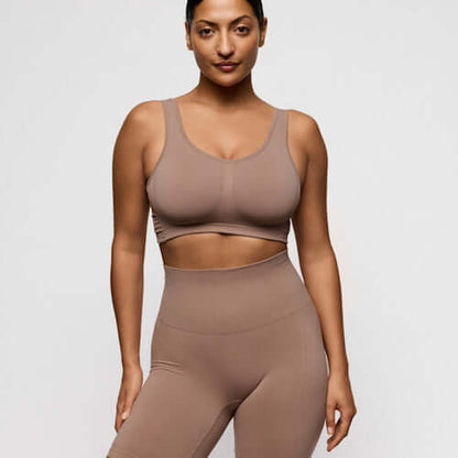 Primadonna Nudda Shapewear in Ginger high briefs with legs