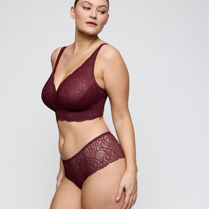 Primadonna SALERNO bralette in evening red