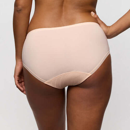 Primadonna Deauville Full Briefs in Venus worn from the back, showcasing a comfortable fit and retro style.
