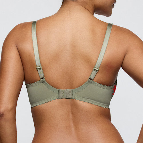 Primadonna CALA LUNA half padded plunge bra in botanique