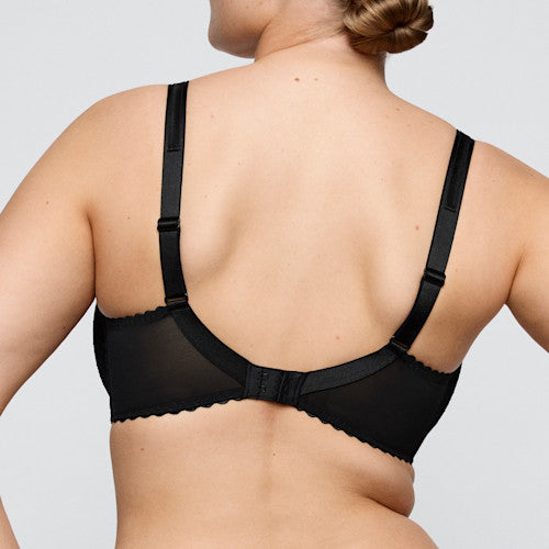 Primadonna JOKKO half padded plunge bra in black