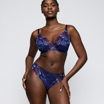 Primadonna SAN ANGEL half padded plunge bra in Water Blue