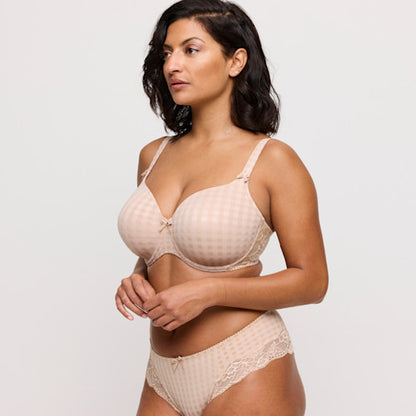 Primadonna Madison Padded Bra - heart Shape in Caffe Latte