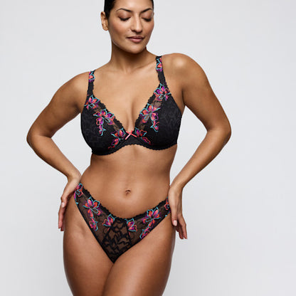 Primadonna MIYARA thong in Floral Eclipse