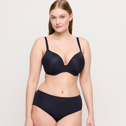 Primadonna Figuras Full Briefs in Charcoal