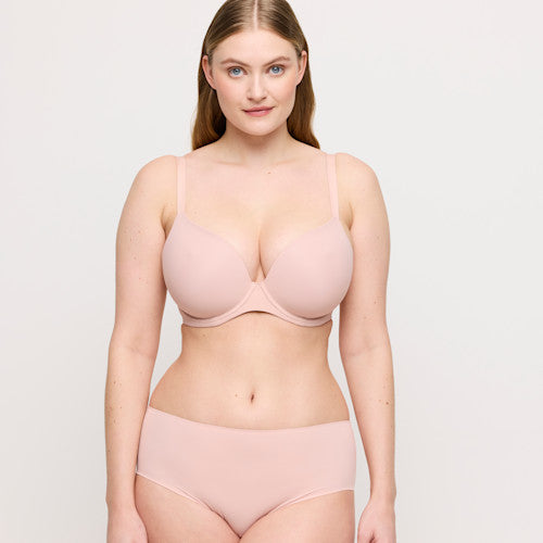 Primadonna Figuras Spacer Plunge Bra in Powder Rose