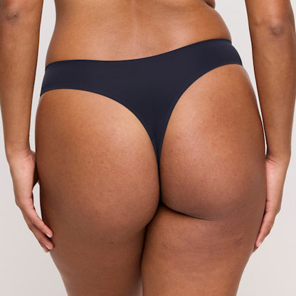 Primadonna Figuras Thong in Charcoal