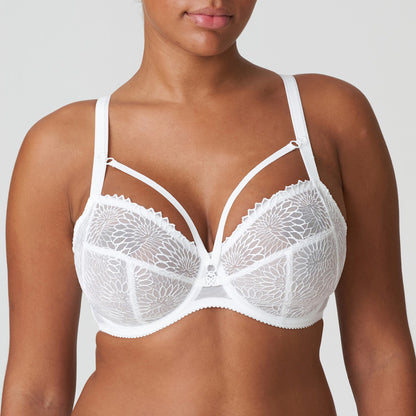 Primadonna Sophora Full Cup wire Bra in White