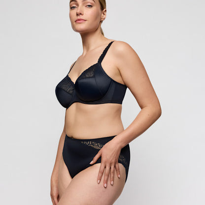 Primadonna Salerno full cup wire bra in Midnight blue B - H